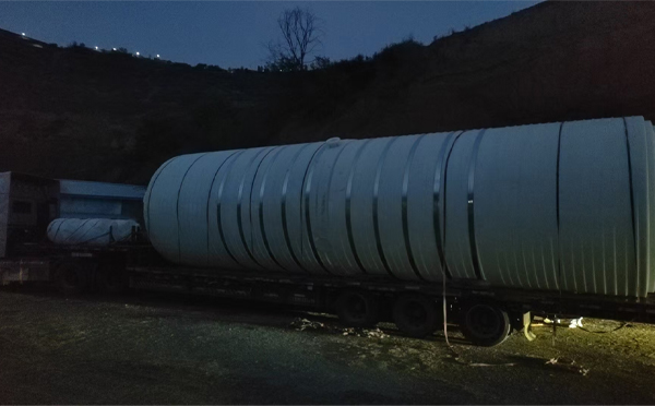 渭源圆桶运输途中